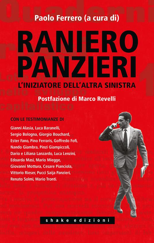 Raniero Panzieri. L'iniziatore dell'altra sinistra - copertina