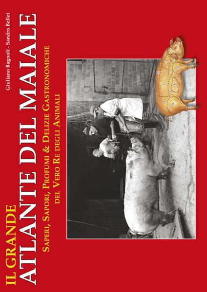 Il grande atlante del maiale. Saperi, sapori, profumi & delizie gastronimiche del vero re degli animali - Giuliano Bagnoli,Sandro Bellòei - copertina