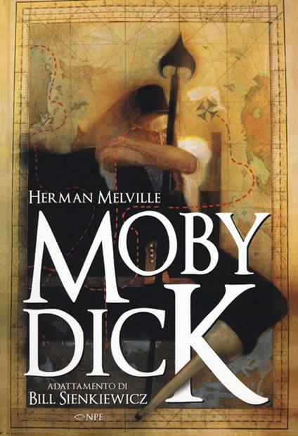 Moby Dick - Herman Melville,Bill Sienkiewicz - copertina