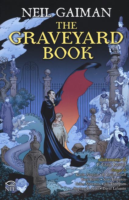 The Graveyard book - Neil Gaiman - copertina