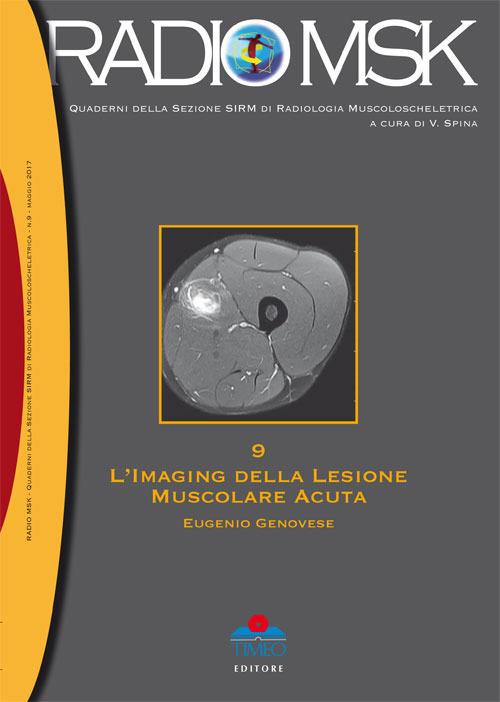 L'imaging della lesione muscolare acuta - Eugenio Genovese - copertina