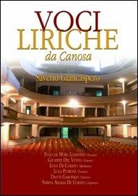 Voci liriche da Canosa - Saverio Giancaspero - copertina