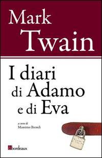 I diari di Adamo e di Eva - Mark Twain - copertina