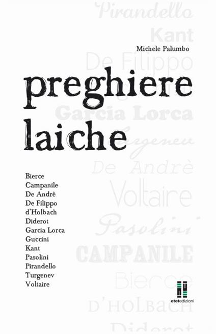 Preghiere laiche - Michele Palumbo - copertina