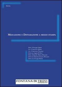 Mediazione e diffamazione a mezzo stampa - copertina