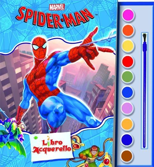 Spider-Man. Libro acquerello. Ediz. illustrata. Con gadget - copertina