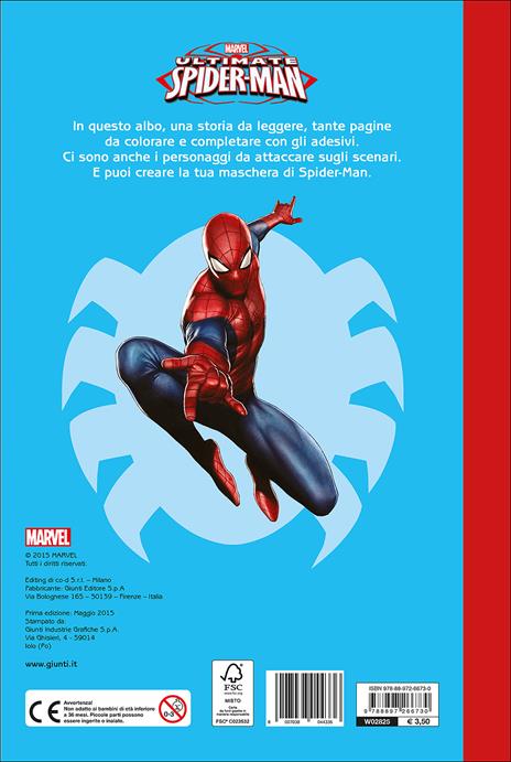 Ultimate Spider-Man. Con adesivi - 2