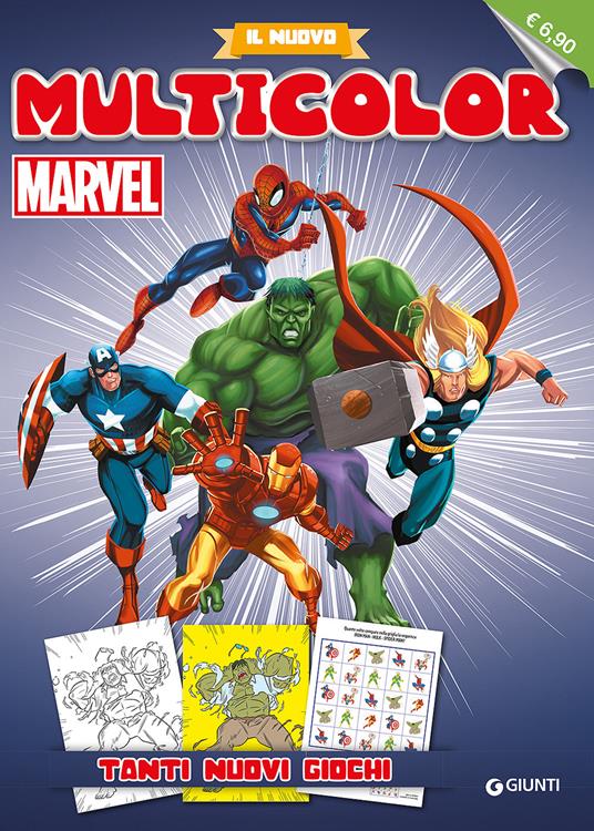 Marvel super heroes. Il nuovo multicolor. Ediz. illustrata - copertina