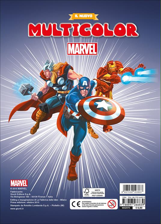 Marvel super heroes. Il nuovo multicolor. Ediz. illustrata - 2