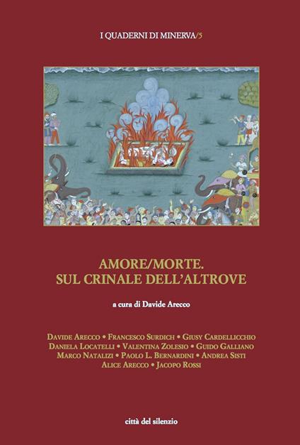 Amore/morte. Sul crinale dell'altrove - copertina