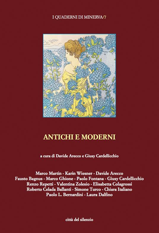 Antichi e moderni - copertina