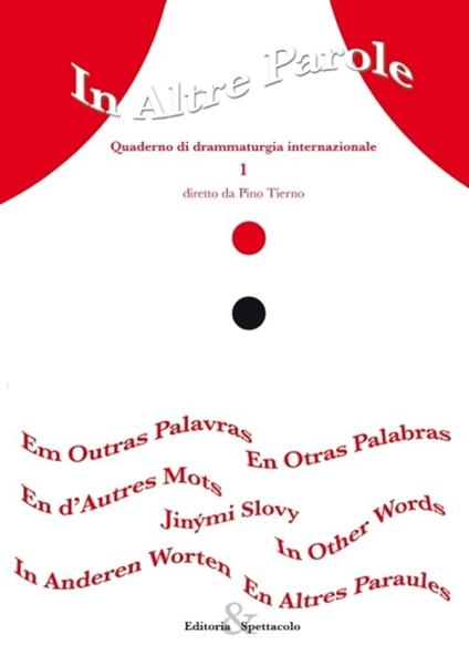 In altre parole. Quaderno di drammaturgia internazionale. Vol. 1 - copertina