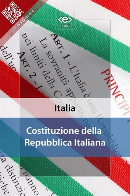 La Costituzione della Repubblica Italiana - Italia - ebook