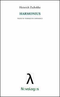 Harmonius - Heinrich Zschokke - copertina