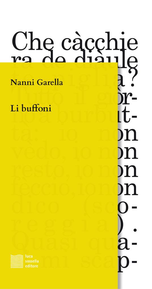 Li buffoni. Dal testo omonimo di Margherita Costa - Nanni Garella - copertina