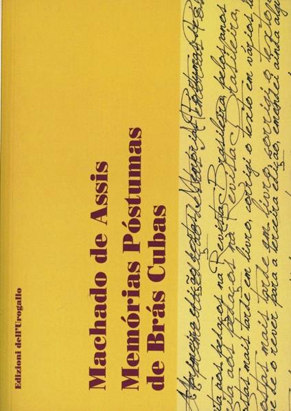 Memórias póstumas de Brás Cubas - Joaquim Machado de Assis - copertina