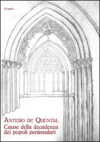 Cause della decadenza dei popoli peninsulari - Antero de Quental - copertina