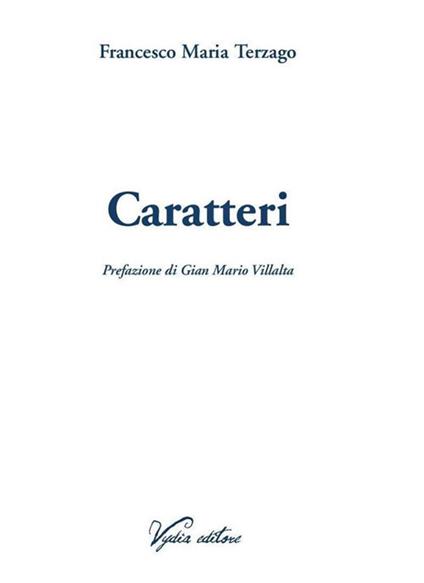 Caratteri - Francesco Maria Terzago - copertina
