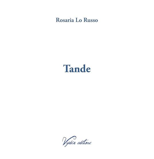 Tande - Rosaria Lo Russo - copertina