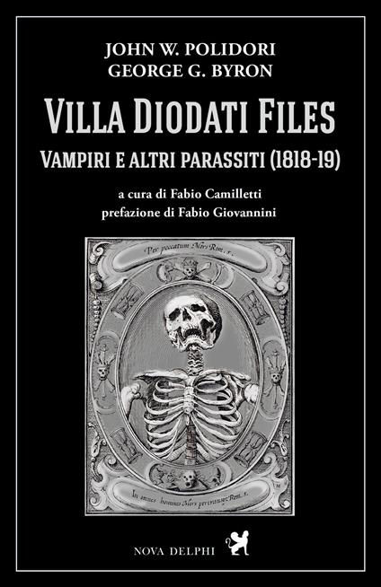 Villa Diodati Files. Vampiri e altri parassiti (1818-19) - John William Polidori,George G. Byron - copertina