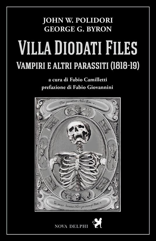 Villa Diodati Files. Vampiri e altri parassiti (1818-19) - John William Polidori,George G. Byron - copertina