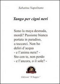 Tango per cigni neri - Sabatina Napolitano - copertina