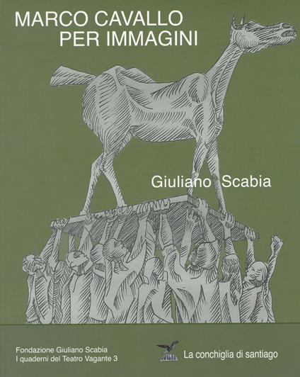 Marco Cavallo per immagini - Giuliano Scabia - copertina