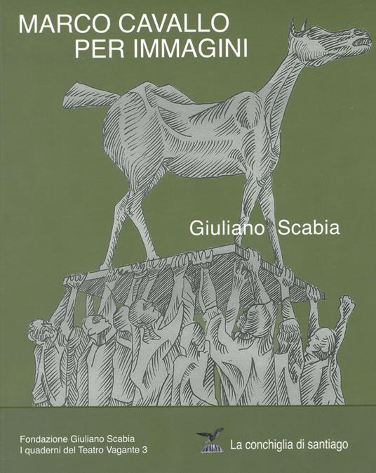 Marco Cavallo per immagini - Giuliano Scabia - copertina