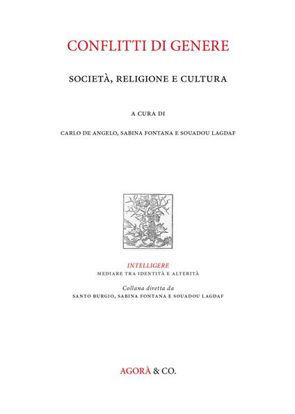 Conflitti di genere. Società, religione e cultura - copertina