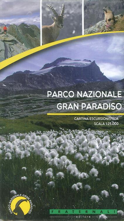 Parco nazionale del Gran Paradiso 1:25.000 - copertina