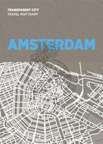 Mappa Transparent City Map Amsterdam