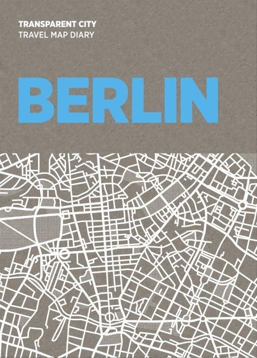 Mappa diario di viaggio personalizzabile Berlino