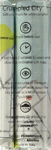 Crumpled city map. Miami - 2