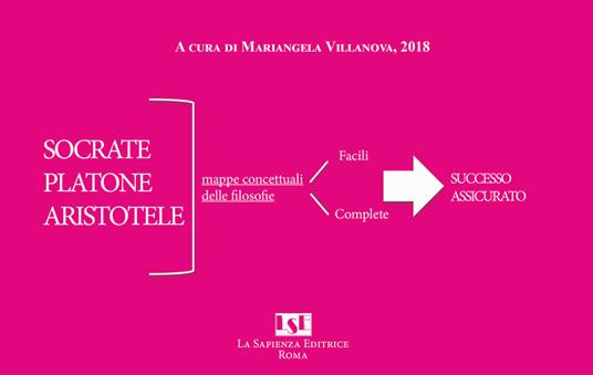 Socrate, Platone, Aristotele. Mappe concettuali delle filosofie - copertina