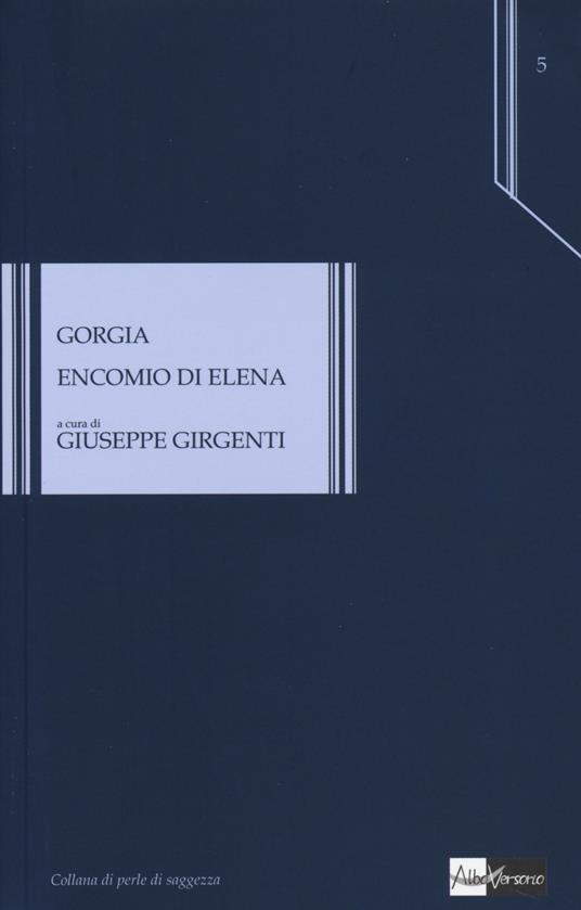 Encomio di Elena - copertina