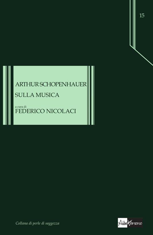 Sulla musica. Testo tedesco a fronte - Arthur Schopenhauer - copertina