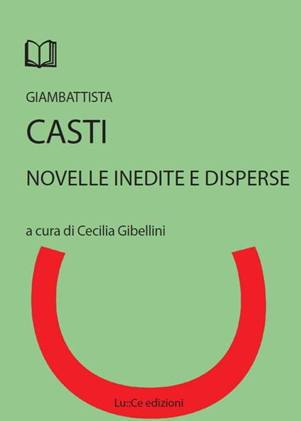 Novelle inedite e disperse - G. Battista Casti - copertina