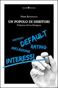 Un popolo di debitori - Miro Renzaglia - copertina