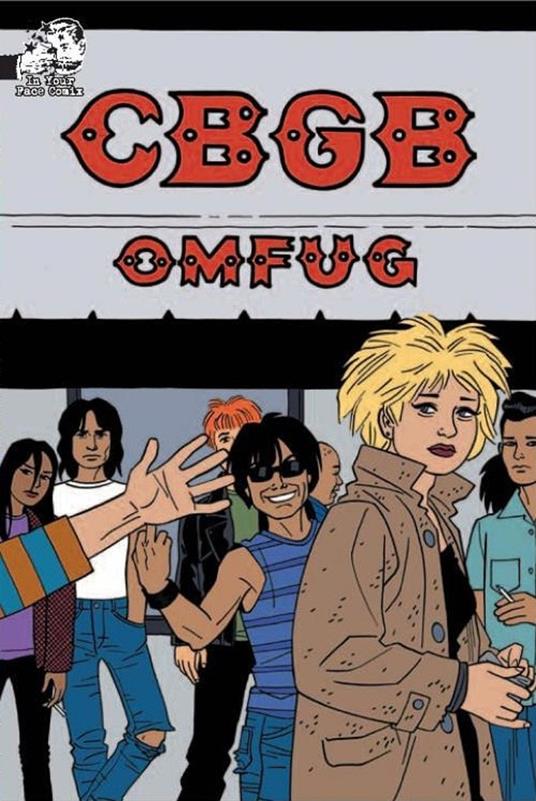 CBGB. The comics Omfug - copertina