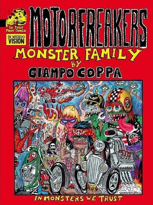 Motorfreakers monster family - Giampo Coppa - copertina