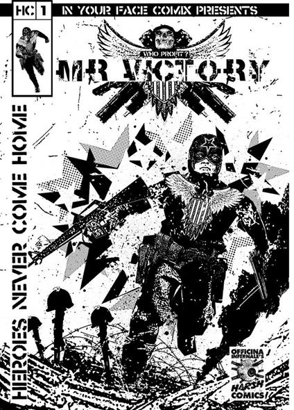 Officina Infernale's Harsh Comics. Vol. 1: Mr. Victory - Andrea Mozzato - copertina