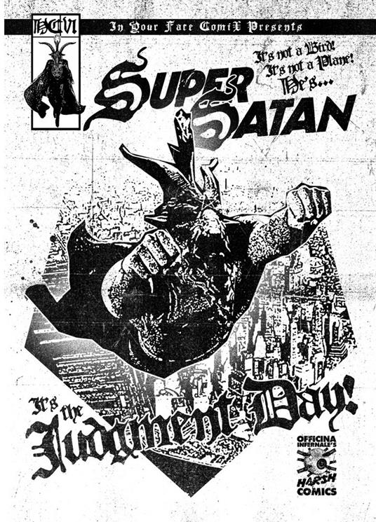Officina Infernale's Harsh Comics. Vol. 6: Super Satan - copertina