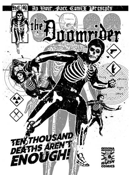Officina Infernale's Harsh Comics. Vol. 9: The Doomrider - copertina