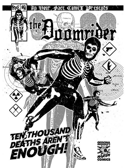 Officina Infernale's Harsh Comics. Vol. 9: The Doomrider - copertina