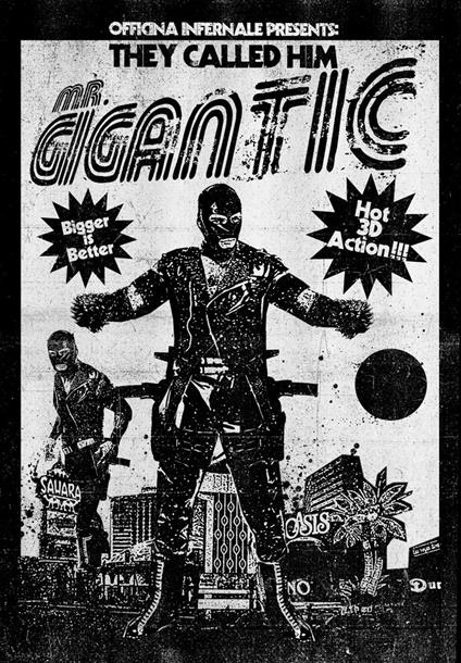 Officina Infernale's Harsh Comics. Vol. 13: Mr. Gigantic - Andrea Mozzato - copertina