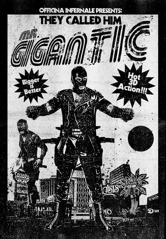 Officina Infernale's Harsh Comics. Vol. 13: Mr. Gigantic - Andrea Mozzato - copertina