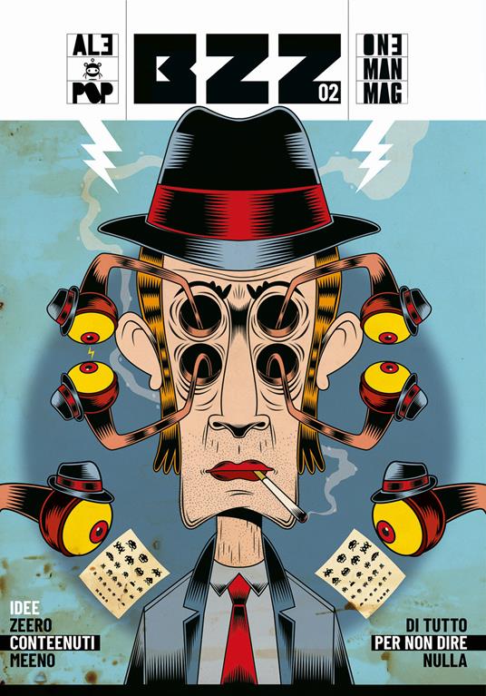 Bzz. One Man Mag. Vol. 2 - AlePop - copertina