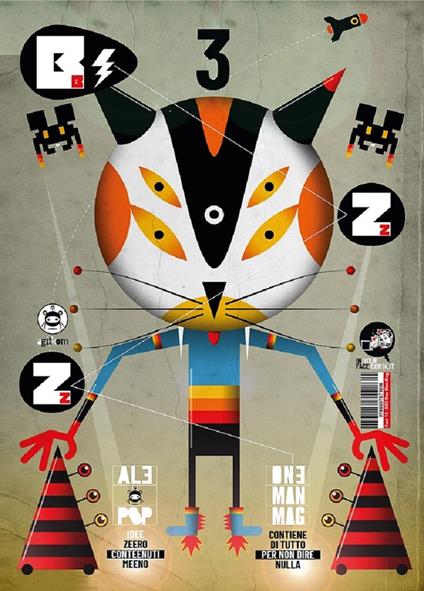 Bzz. One Man Mag. Vol. 3 - AlePop - copertina