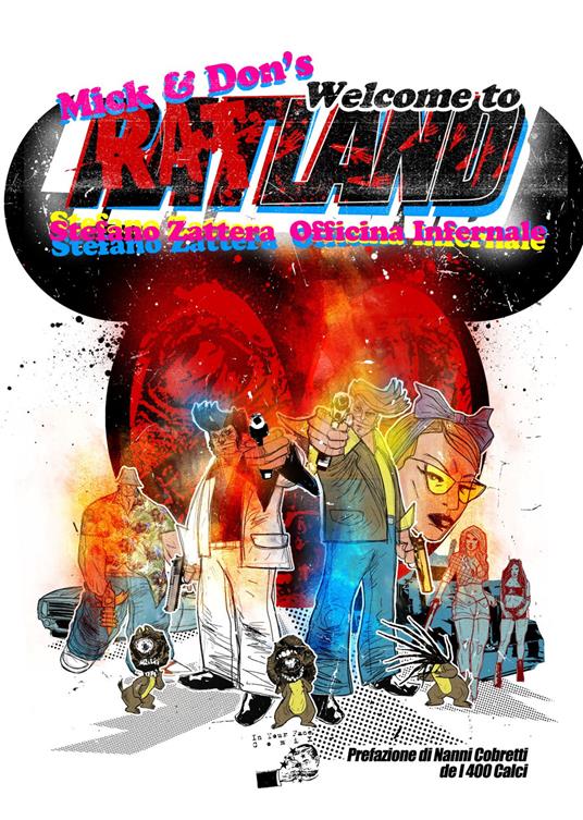 Welcome to Ratland - Stefano Zattera,Officina Infernale - copertina