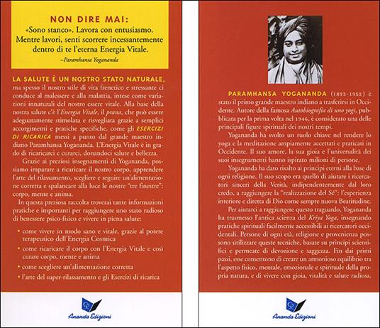 Come essere sani e vitali - Swami Yogananda Paramhansa - 2